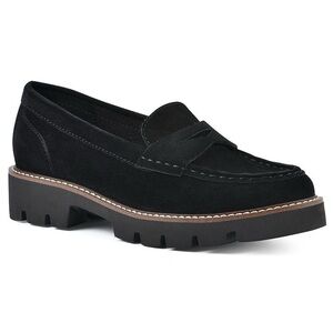 White Mountain Gunner Women's Lug Sole Loafers